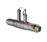 Кран шаровой DN40 с воздушником, Ст 3сп (ГОСТ 3262—75) Ду40(48,0) - ППУ ОЦ